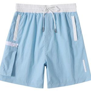 Unknown London UK Baby Blue Tech Cargo Shorts Size XS NWT